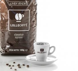 Lollo Caffe CLASSICO pörkölt szemes kávé 1000g (egy adag kávé 32 Ft) 